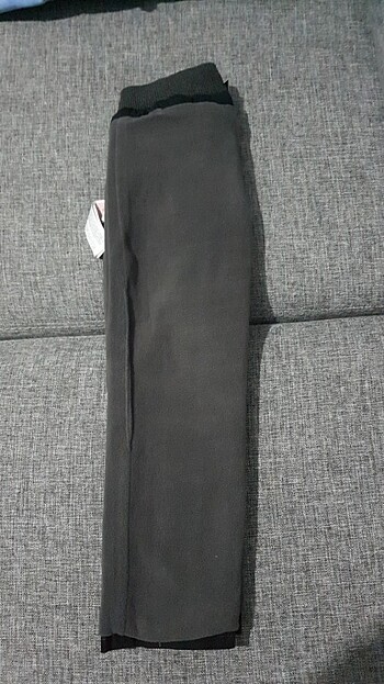 4 Yaş Beden siyah Renk İci Polarli Pantalon