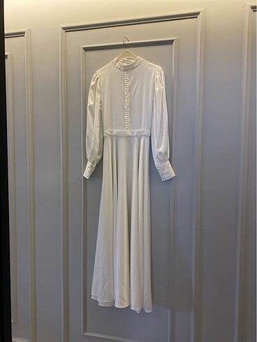 Beyaz elbise - Görsel 4