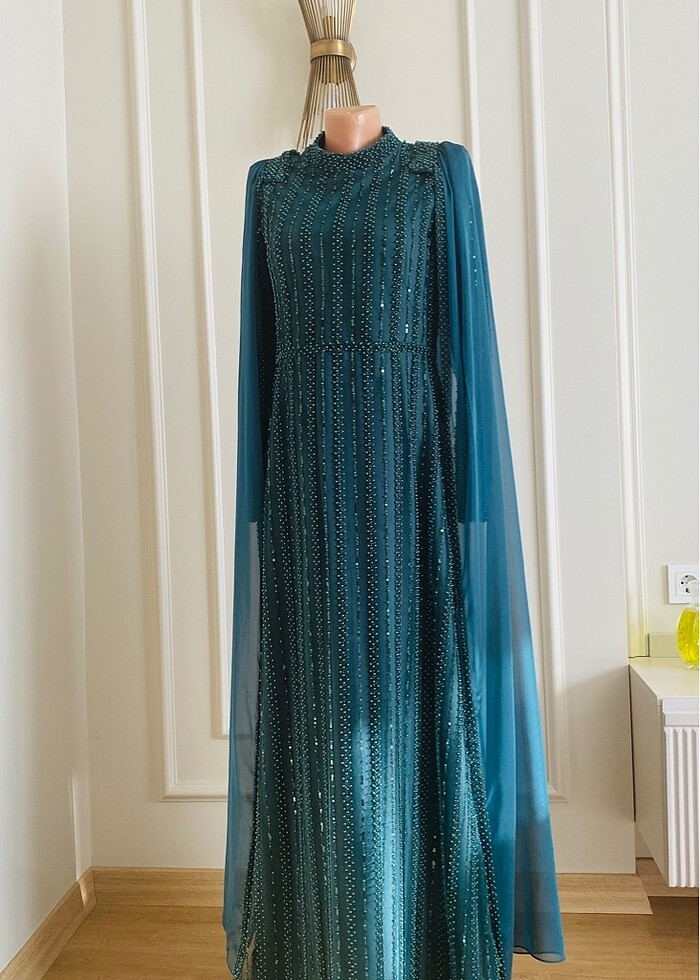 Taşlı abiye - Görsel 2