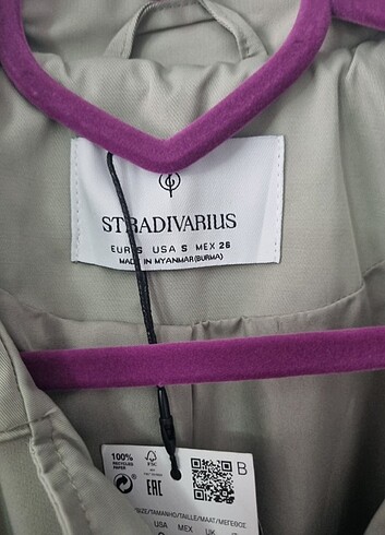 s Beden Stradivarius Trençkot