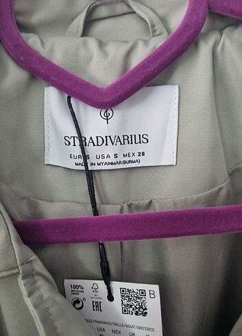 s Beden Stradivarius Trençkot 