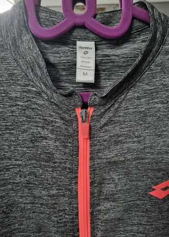 Gri Fermuarlı Yüksek Yakalı Kadın Ceket - Görsel 2