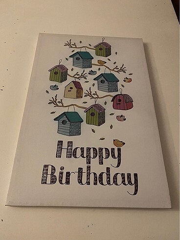Happy birthday tablo