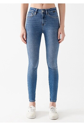 28/27 beden Mavi Serenay High-rise Super skinny jean modeli