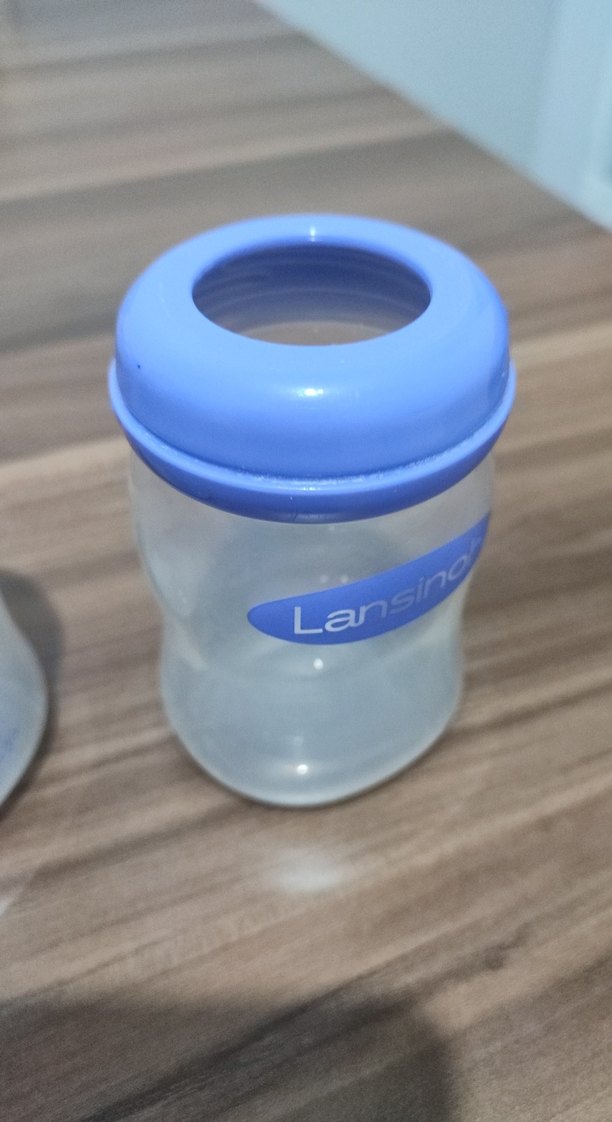 Pastel Mavi Lansinoh Bebek Biberonları - Görsel 4