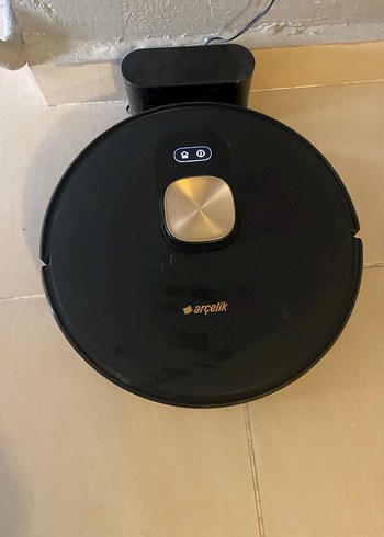 Arçelik Siyah Akıllı Robot Süpürge