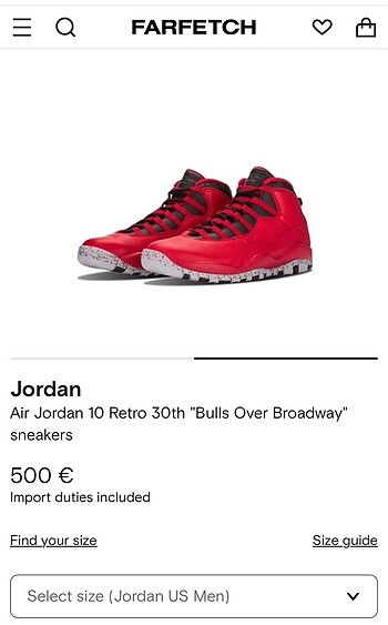 JORDAN RETRO 10 BASKETBOL AYAKKABISI