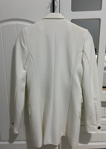 s Beden beyaz Renk Beyaz blazer ceket