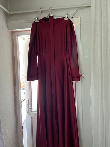 Diğer Bordo abiye 
