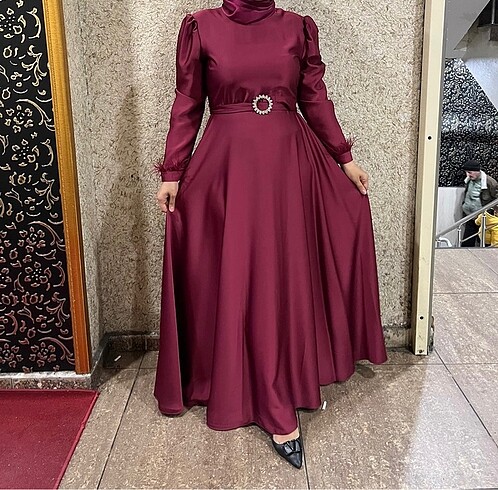 Bordo abiye 