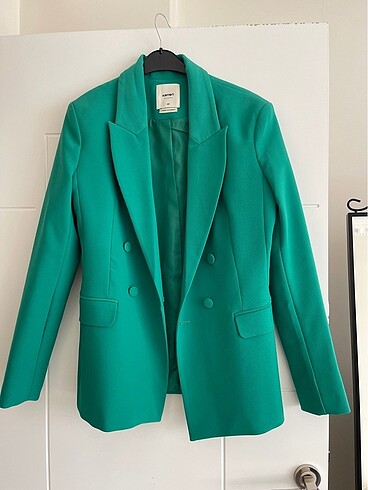 Yeşil blazer ceket