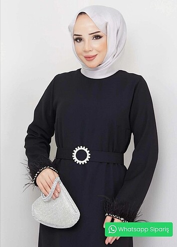 m Beden Siyah elbise