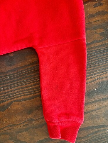 12-18 Ay Beden kırmızı Renk Gap sweatshirt bebek