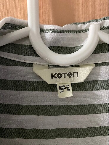 Zara koton gömlek 38 beden