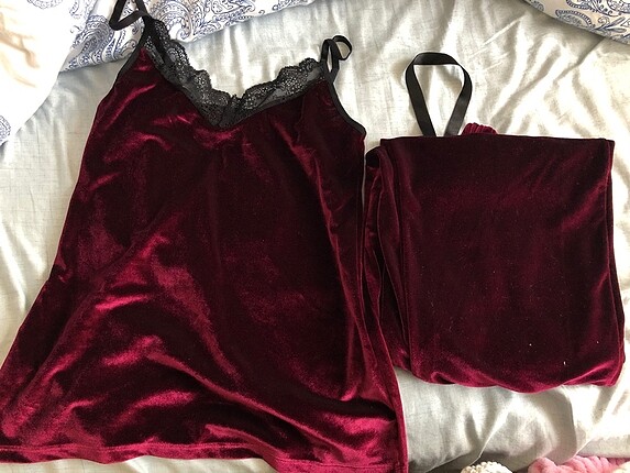 Kadife pijama takım