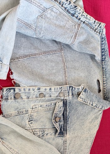 Trendyol & Milla Düğmeli Denim Kadın Ceket