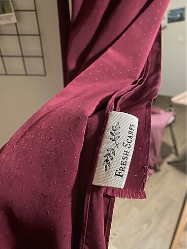 Diğer Fresh scarfs bordo şal