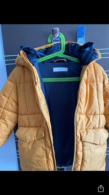 5 Yaş Beden Mango mont