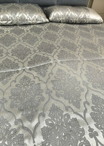 Gri desenli Yatak Örtüsü - Görsel 5