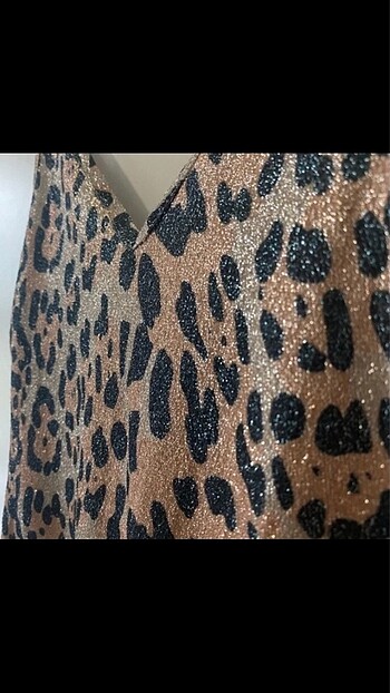 xs Beden camel Renk Topshop simli bodysuit