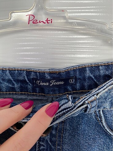 s Beden mavi Renk Denim Etek