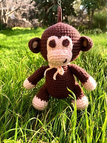 Oyuncak maymun amigurumi