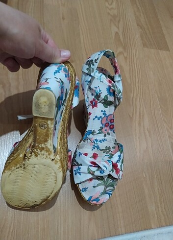 Diğer Dolgu topuk yazlık ayakkabı 