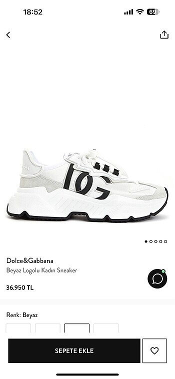 Dolce&Gabbana Spor Ayakkabı