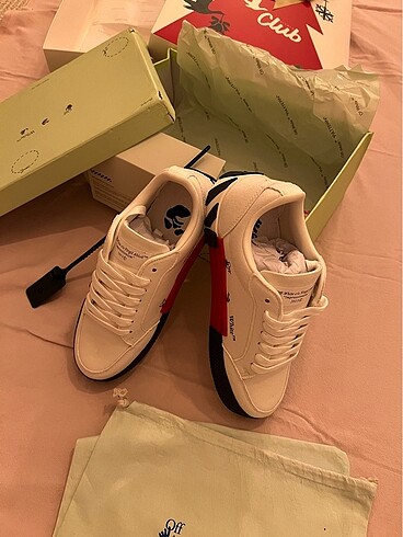38 Beden beyaz Renk OFF WHITE ICONIC SNEAKERS