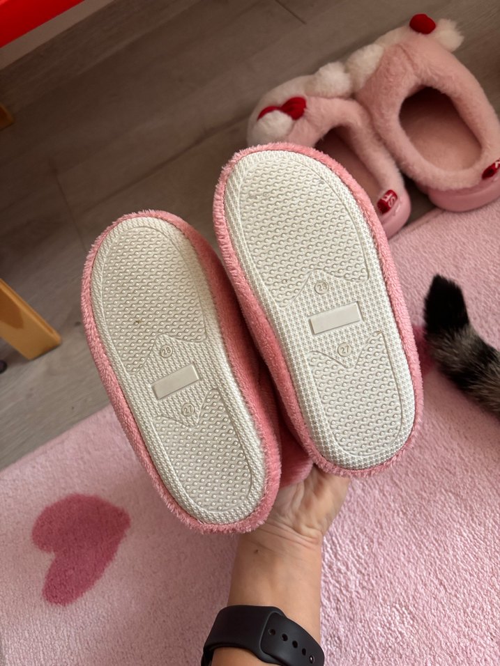 Barbie Hello Kitty Ev Ayakkabısı Panduf - Görsel 3