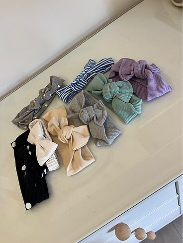 8'li Bebek Çocuk Bandana