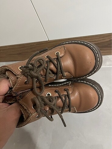 H&M H&M Kız Çocuk Bot Taba Bağcıklı