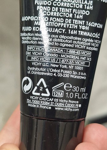 VICHY Vichy - Dermablend. Yeni. SAND.