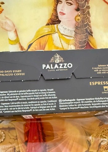 Beden Palazzo Espresso İntenso. 20 adet.