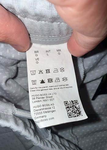 Orijinal Boss gri pantolon, beden L. - Görsel 9