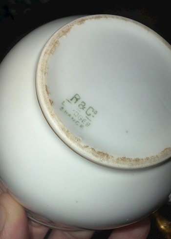 P&C Limoges, France Fransız Limoges porseleni. - Görsel 4