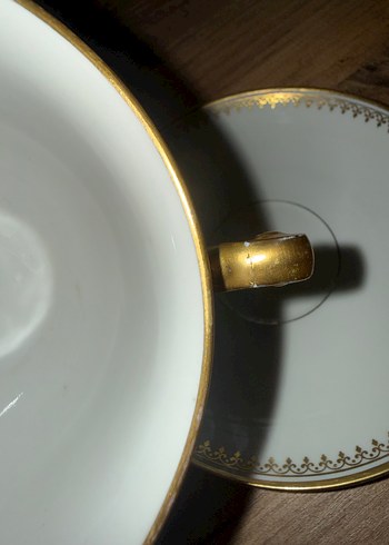 P&C Limoges, France Fransız Limoges porseleni. - Görsel 6