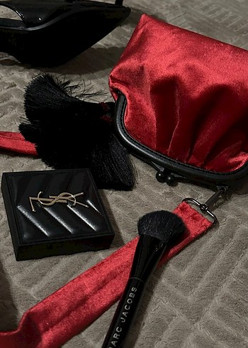 El yapımı özel tasarım kırmızı çanta. - Görsel 5