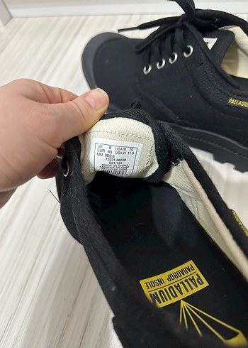 Palladium Pampa OX Original casual ayakkabı, siyah, yeni, #43. - Görsel 6