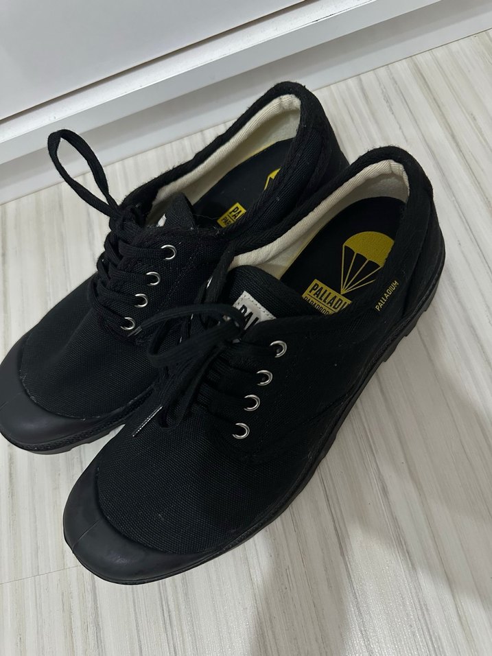 Palladium Pampa OX Original casual ayakkabı, siyah, yeni, #43. - Görsel 2