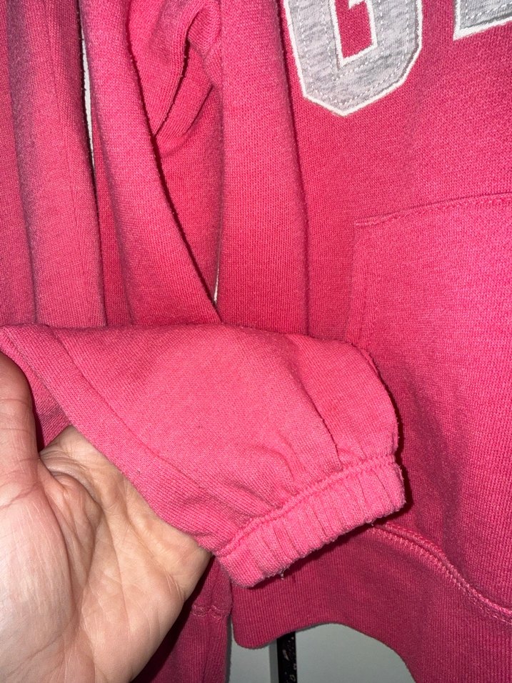 GAP marka, pembe renk eşofman takımı. 6/7 yaş. Orijinal. - Görsel 4