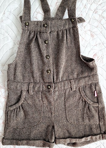 LC Waikiki kahverengi salopet. 5/6 yaş. - Ana görsel