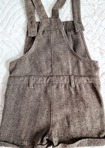 LC Waikiki kahverengi salopet. 5/6 yaş. - Görsel 5