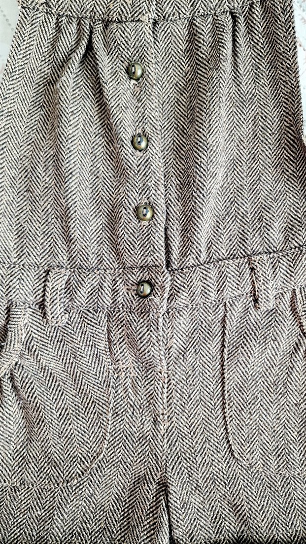 LC Waikiki kahverengi salopet. 5/6 yaş. - Görsel 2