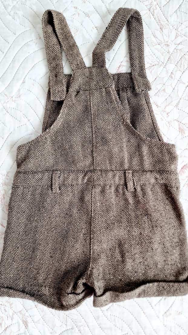 LC Waikiki kahverengi salopet. 5/6 yaş. - Görsel 5