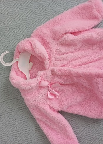 6-9 Ay Beden Kız Çocuk Pembe kürk