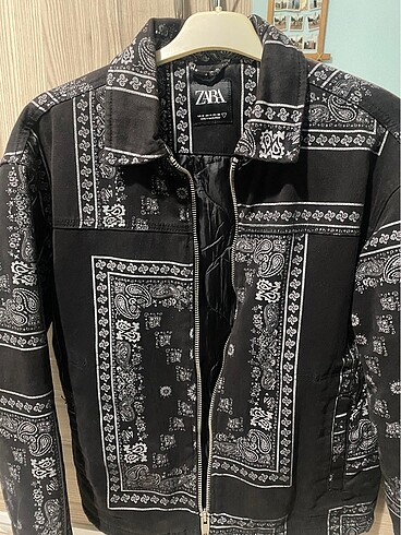 m Beden siyah Renk ZARA BANDANA CEKET