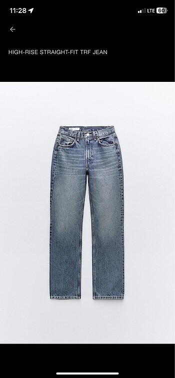 Zara Straight Fit Jean
