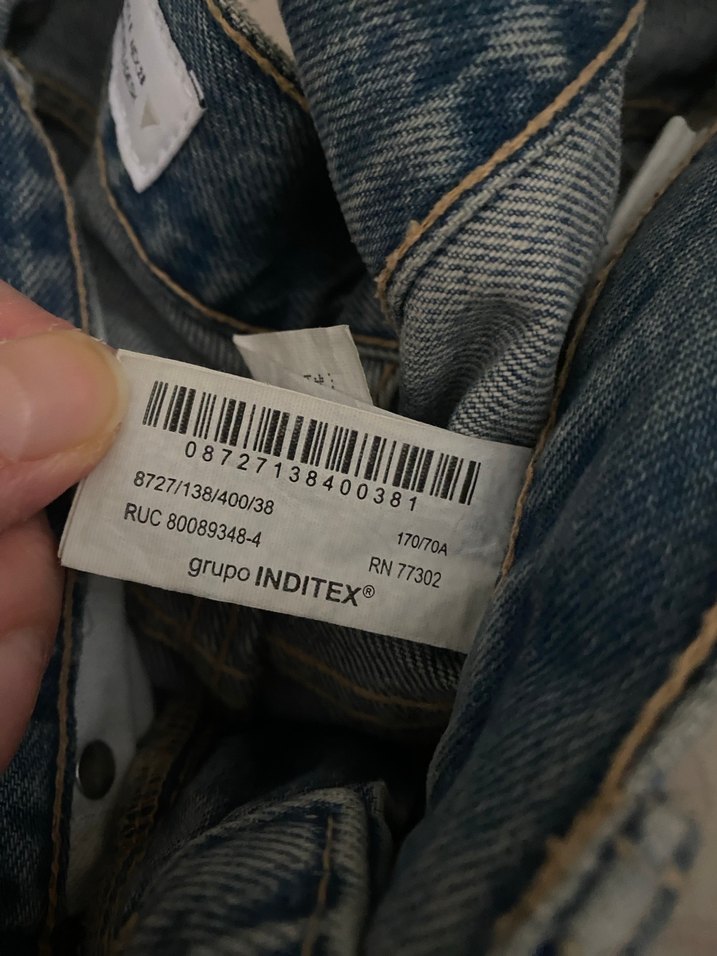 Zara Straight Fit Jean - Görsel 5