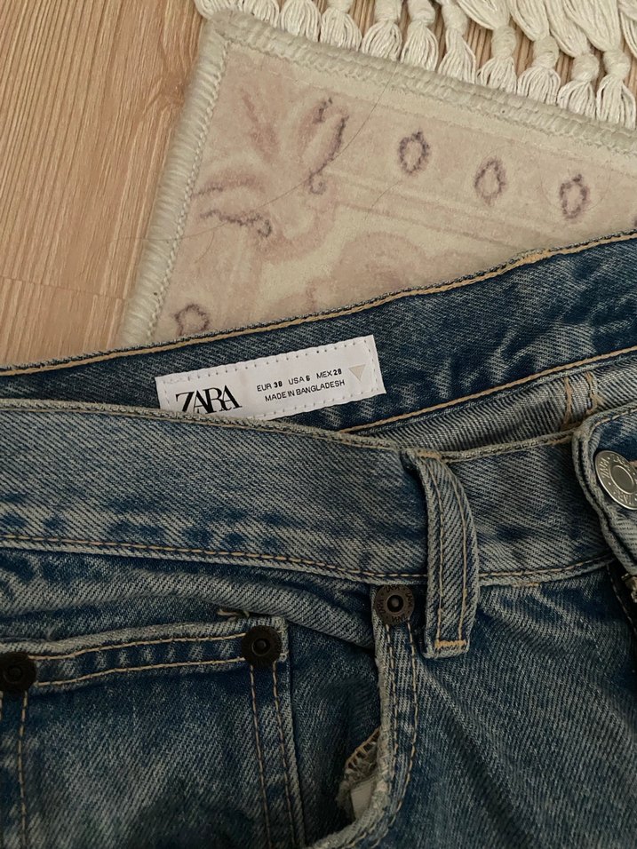 Zara Straight Fit Jean - Görsel 3